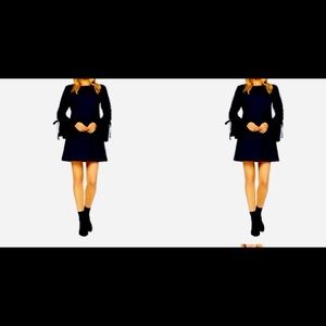 Casual Sweater Shirt Dress